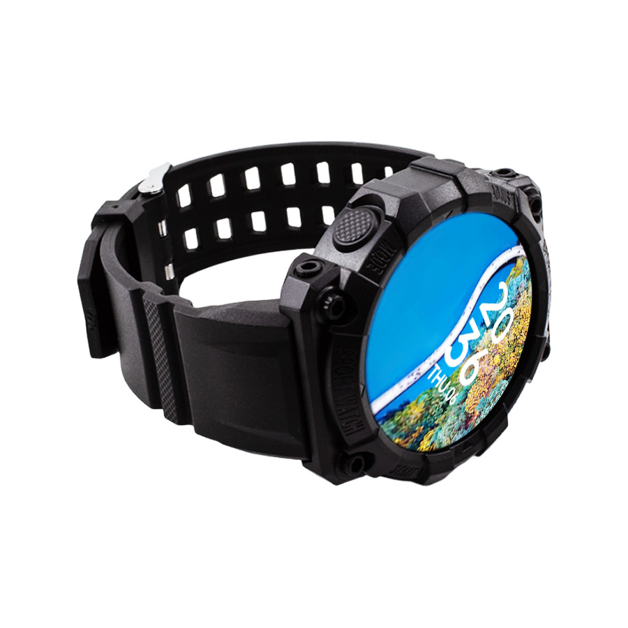 New Round Waterproof Heart Rate and Blood Pressure Monitor Activity Tracking Smart Bracelet