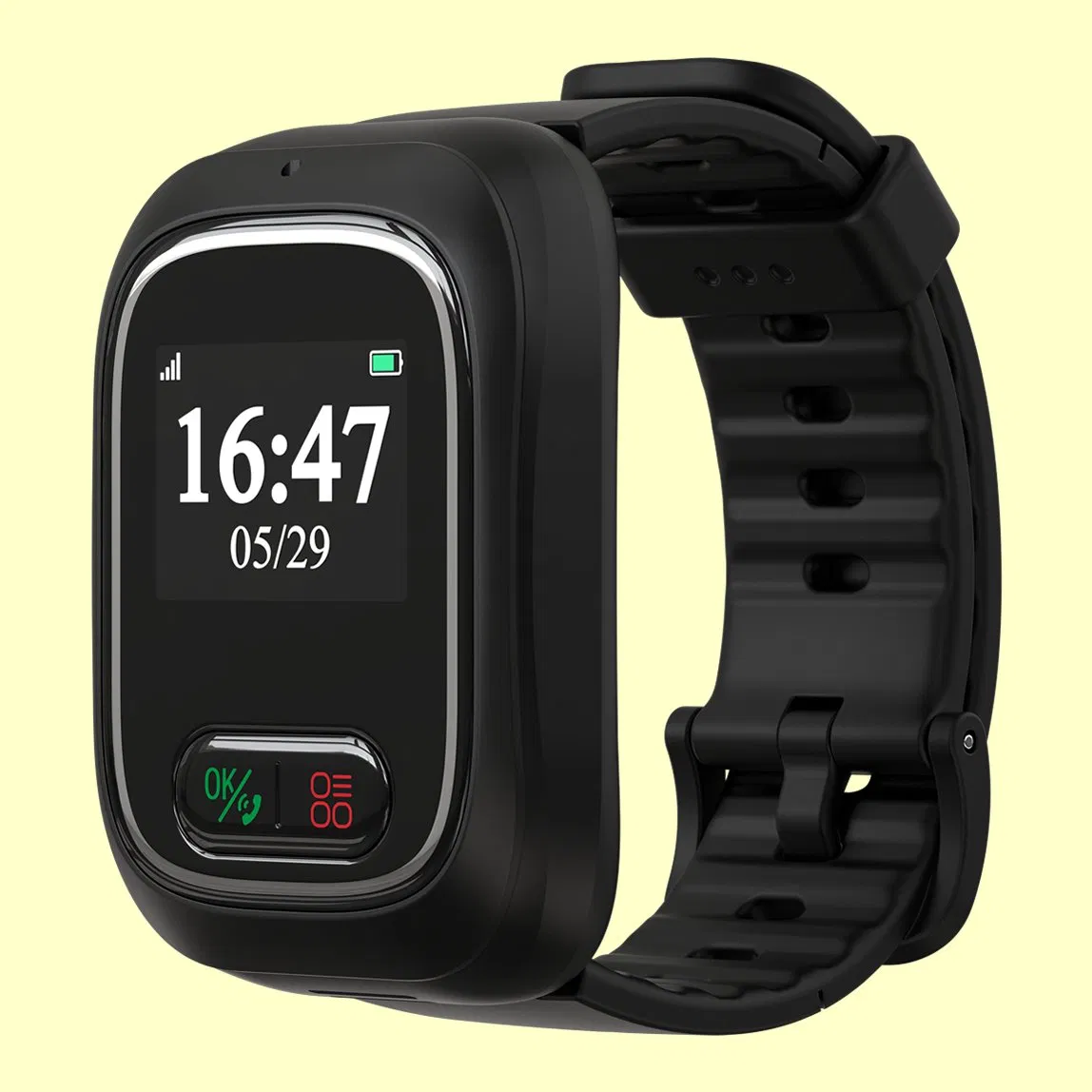 Smart Watch Fall Detection Sos Call IP67 Waterproof Magnetic Charging Tracking Device