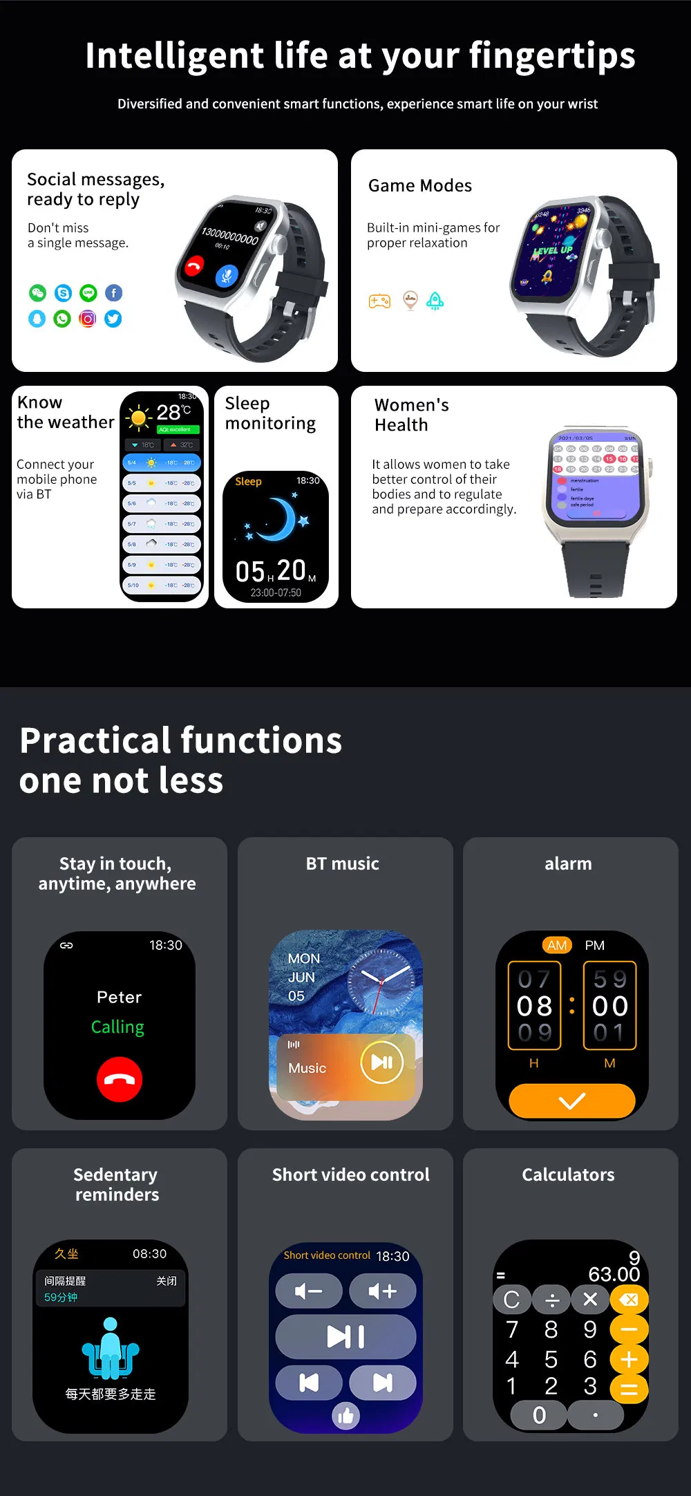 F15 Smartwatch Detail 12