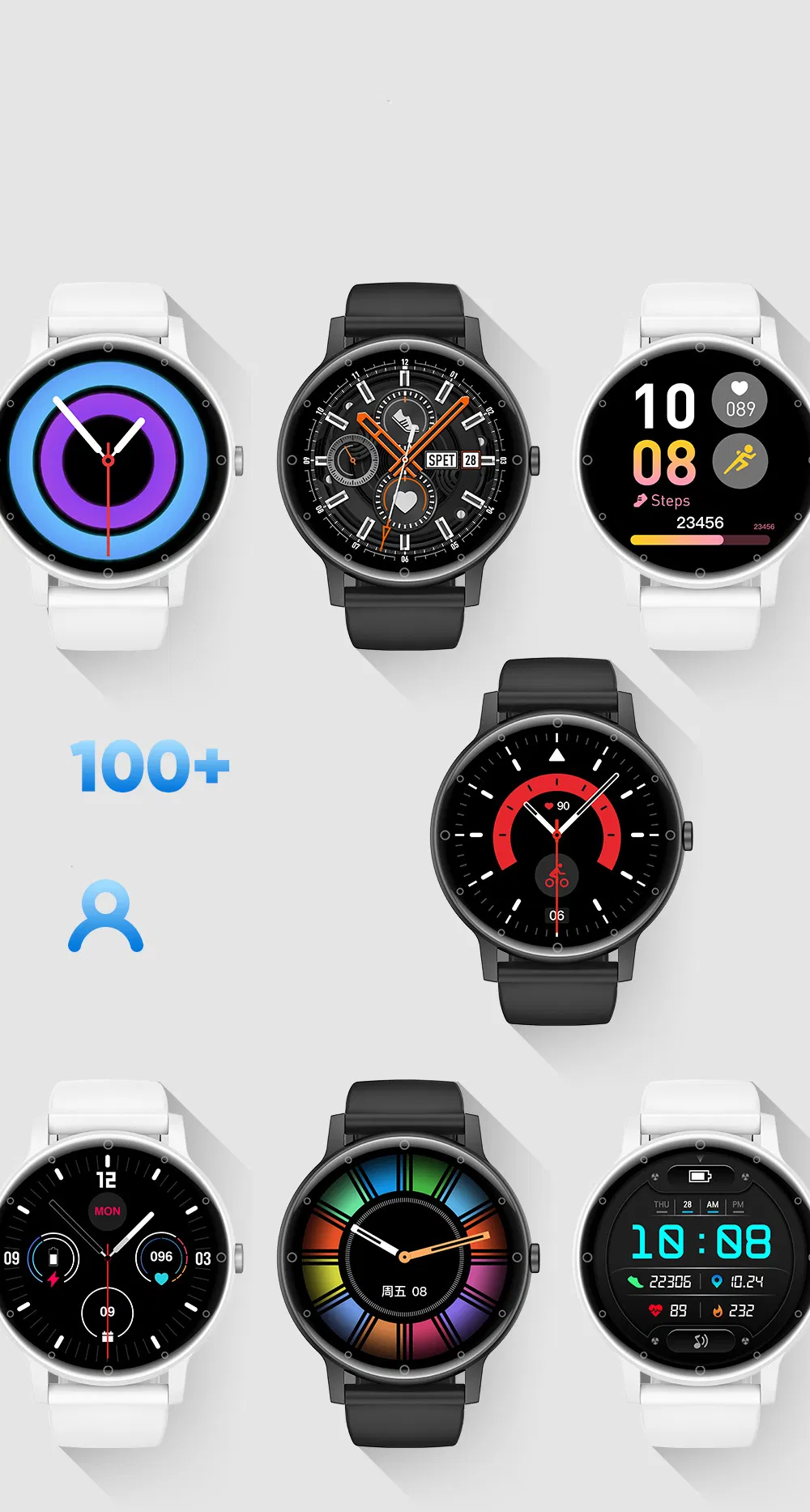 UV Models Research and Development Construction Not Tracking Steps Waterproof Logistics Ai Engraving Navigation Parent Controls Smartwatch