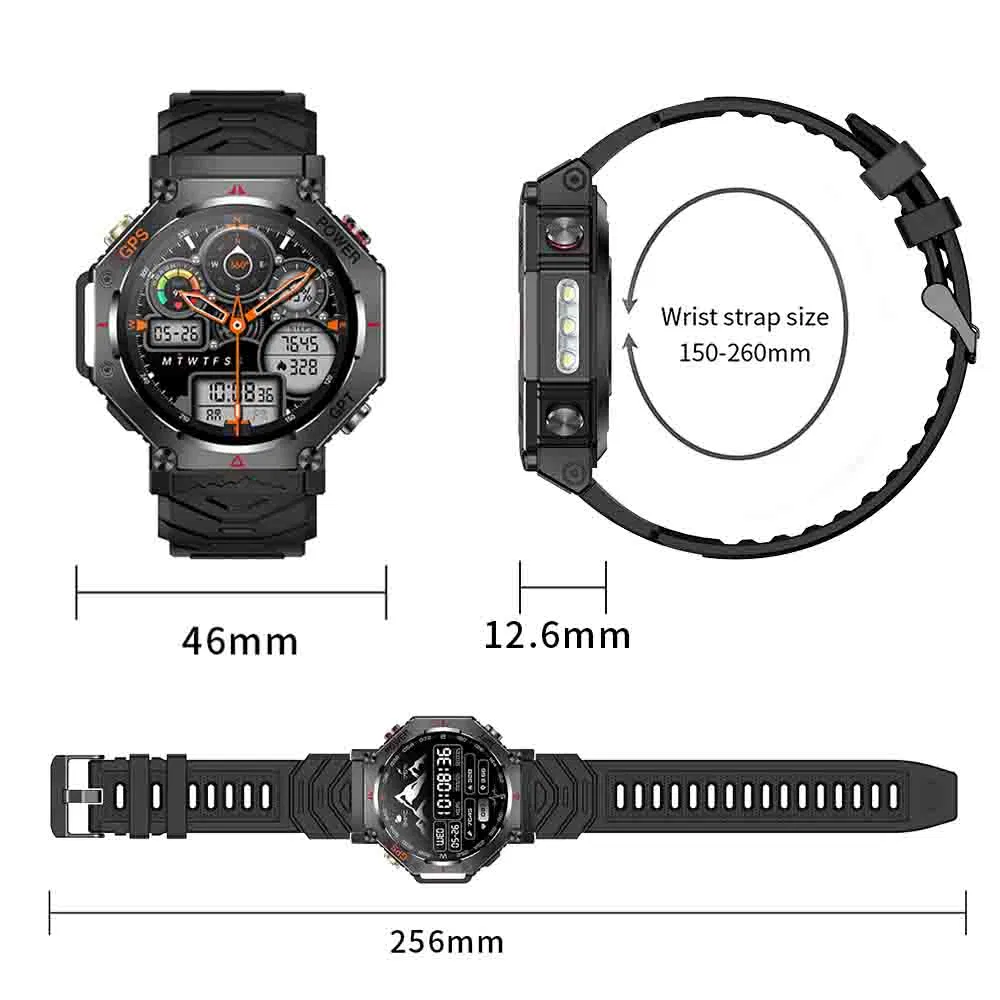 Top quality China factory smart bluetooth bracelet with heart rate blood oxygen blood pressure monitor for senior healthcare monitoring KC91