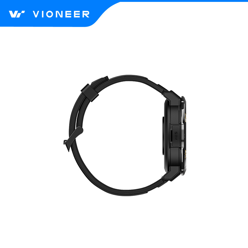 Vioneer Outdoor Waterproof Dustproof Heat Resistant Hardcore Strength Spuer High Standard Two-Way Call APP Download Bluetooth 4G Android Smartwatch