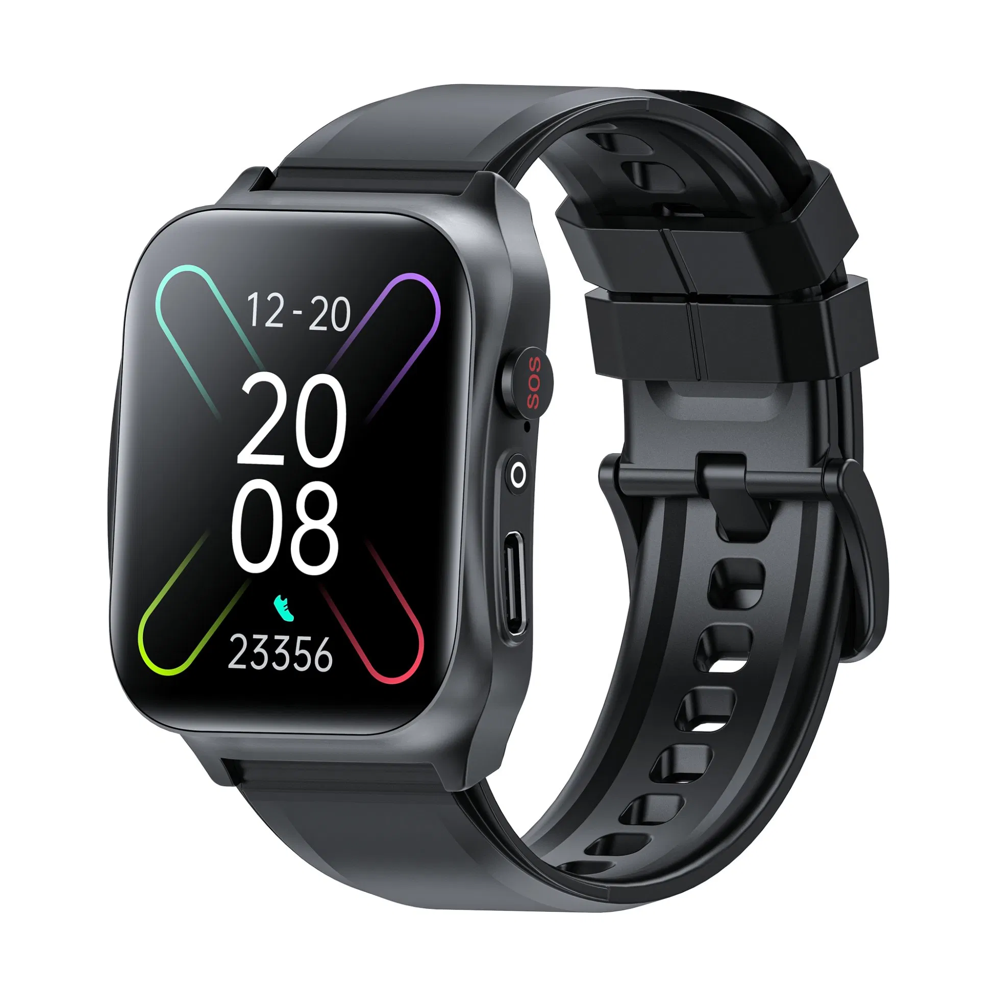 Smart Elderly Watch with Sos Button and Blood Oxygen Monitoring