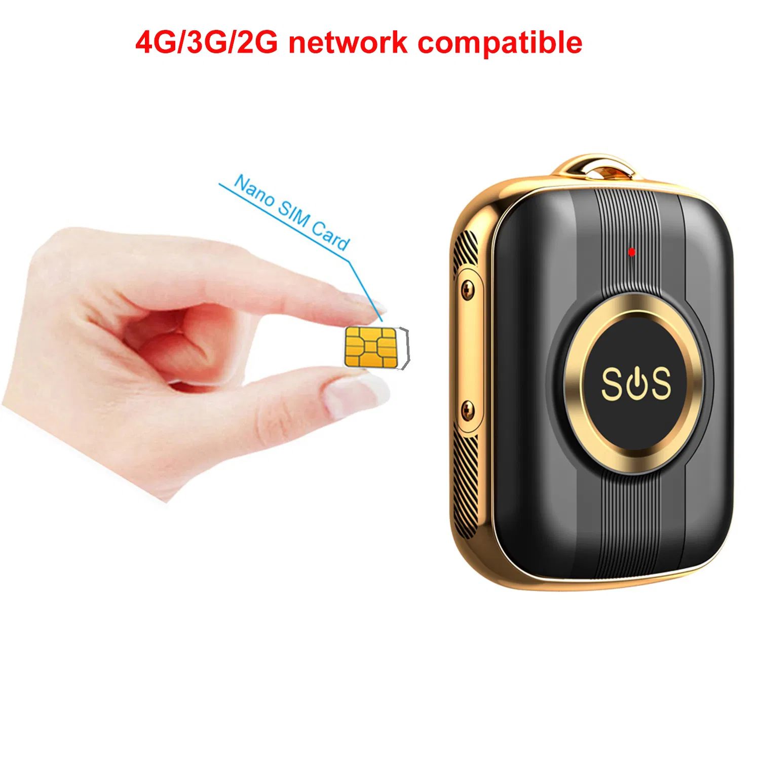 IP67 waterproof 4G Mini elderly GPS Tracking device with real time google map monitoring Y41