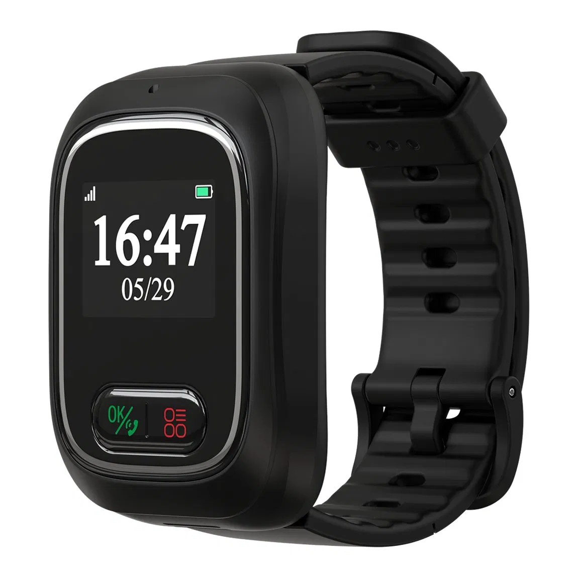 4G GPS Phone Watch for Seniors with Fall Alert Sos Button Geofence