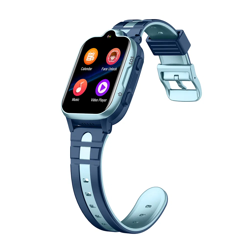 New launched China factory 4G IP67 waterproof parental control kids GPS tracker watch with two way video call for personal security D36Pro