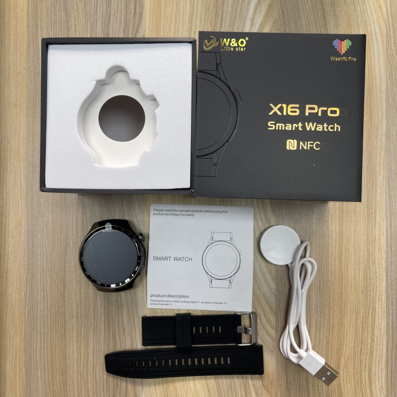 Smart Watch Bluetooth Call Heart Rate Oxygen Sleep Monitoring NFC Access Control