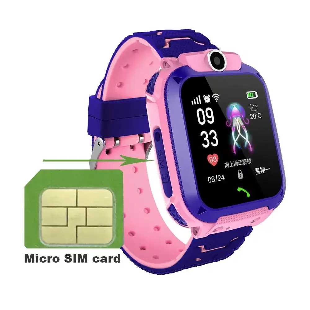 Waterproof Kids Smartwatch with Sos and Location Tracking