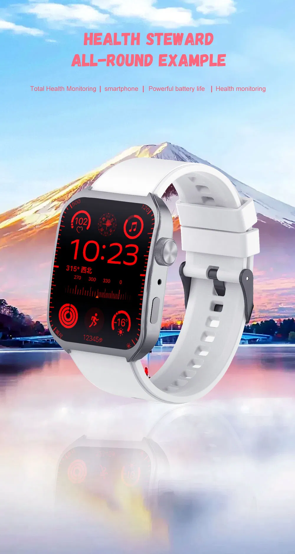 F15 Smartwatch Detail 1