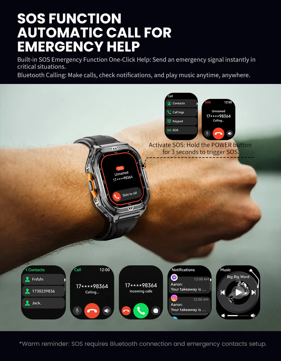 Smartwatch X5 Colors