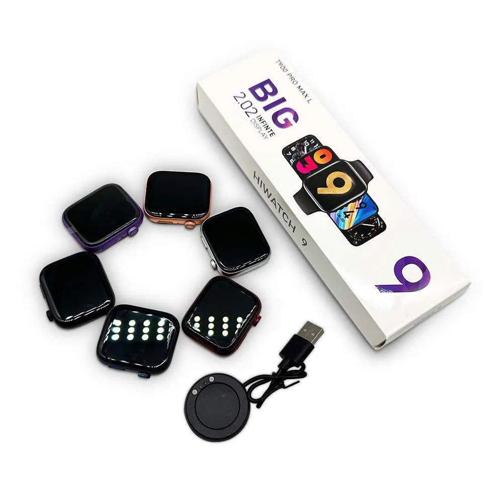 Hi Watch T900promax Smart Watch Wireless Charging Smartwatch Blood Pressure Heart Rate Monitoring Smart Watch for Men Women