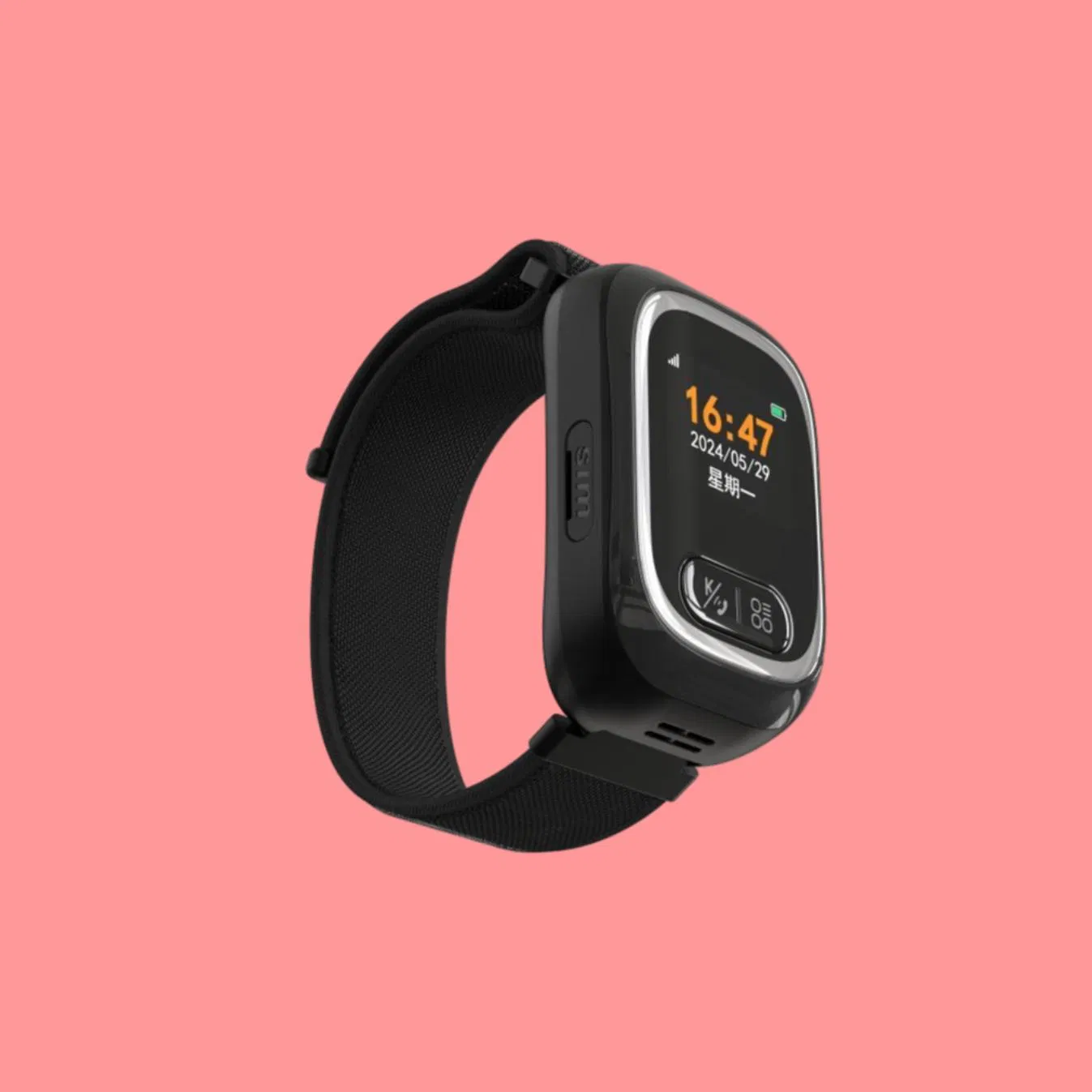 Smartwatch with Color Touch Screen for Senior GPS Tracking