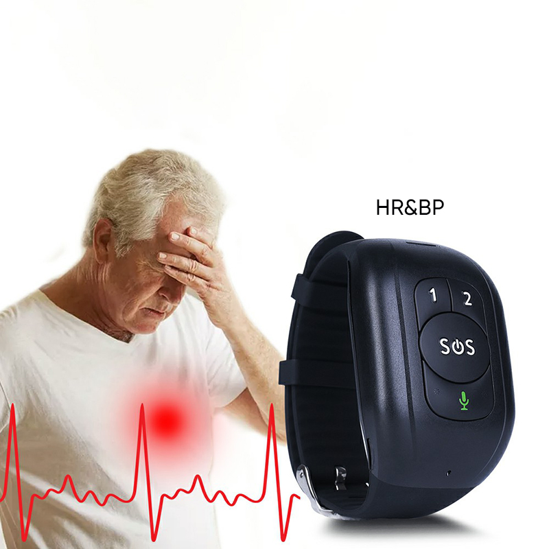 China Origin 4G Health Monitoring Smart Bracelet with GPS Tracking