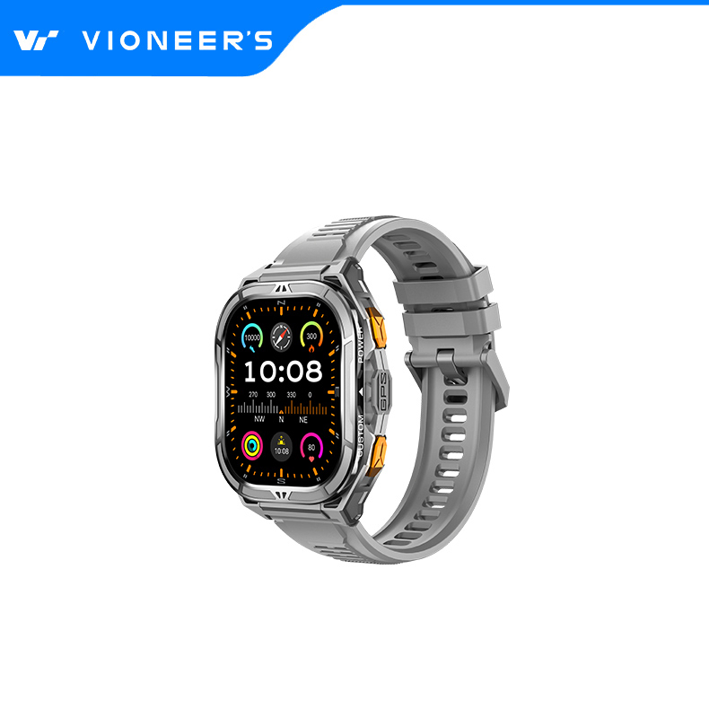 Vioneer's 5 ATM Waterproof Smartwatch X5 for Sleep Fitness Tracking and Heart Rate Monitoring