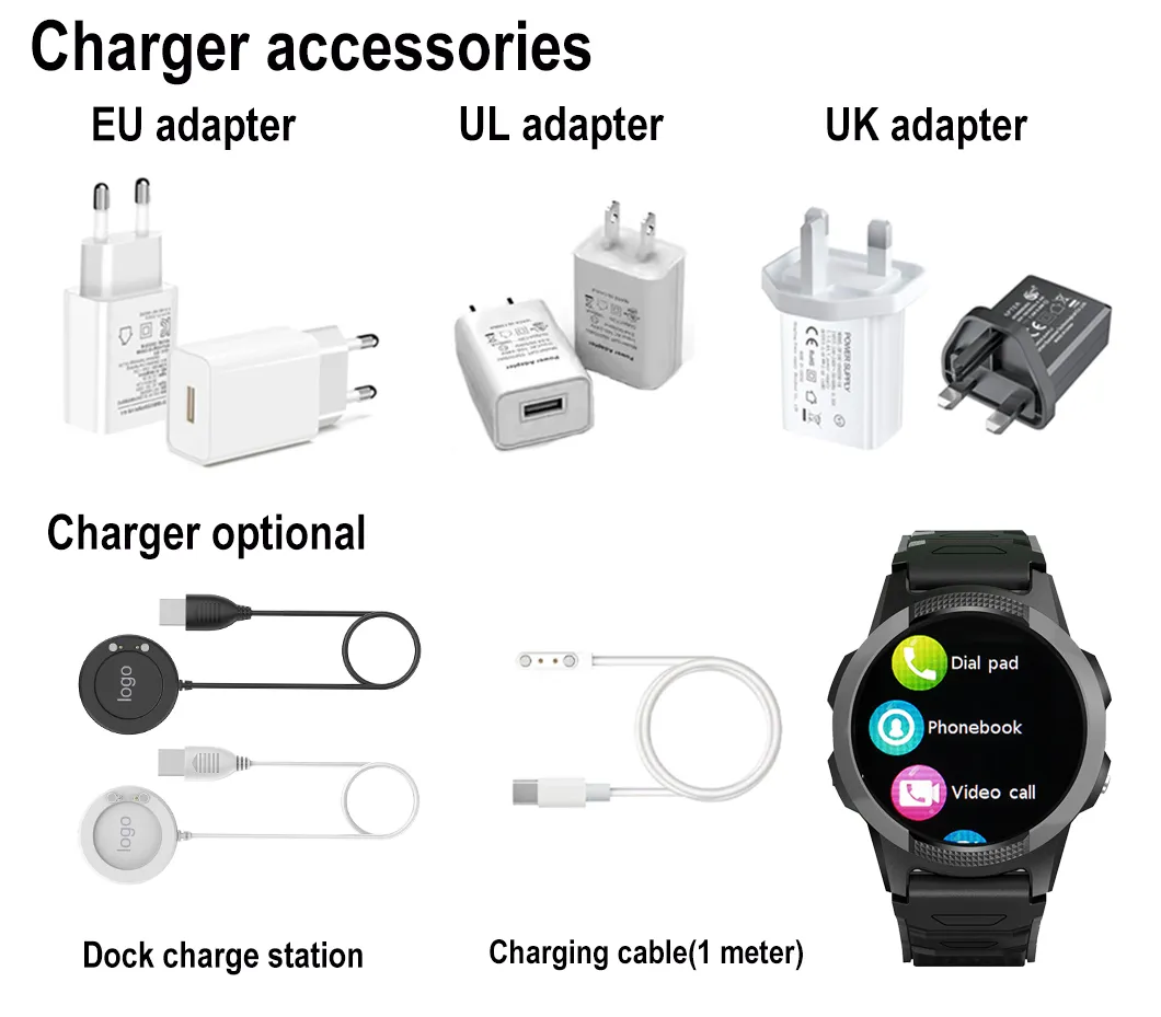 Senior Smart Watch Features