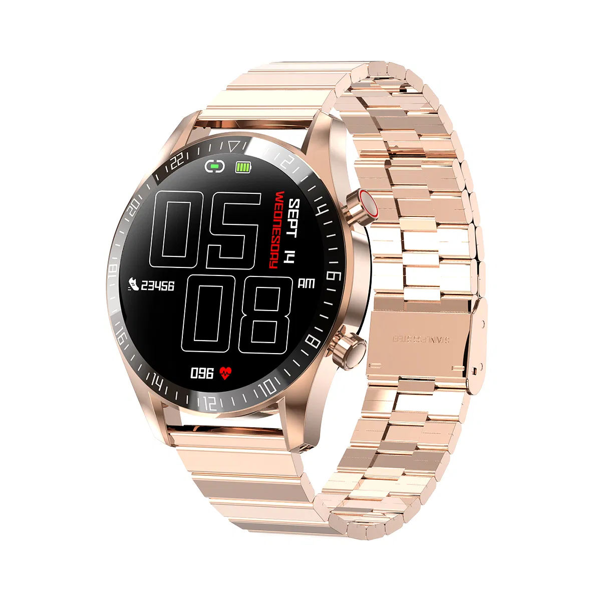 New Fashion Mens Smartwatch Call Heart Rate Monitoring Music Control Waterproof Sports