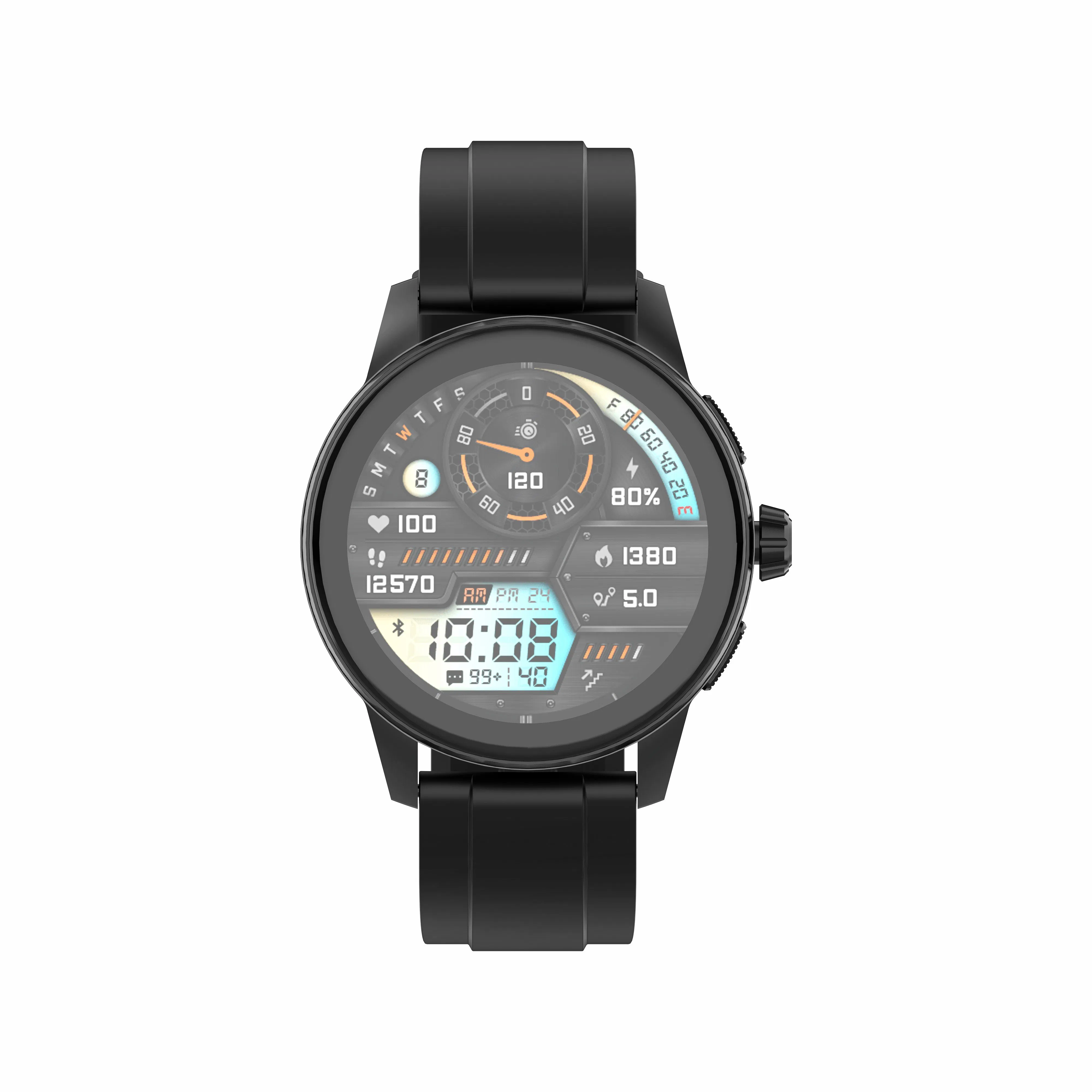 Ldnio Sw05 Smart Watch: 1.39" Amoled Touch Screen, 360X360 Resolution, 300mAh Battery, Sleep Tracking, Blood Pressure Monitor, IP68 Waterproof