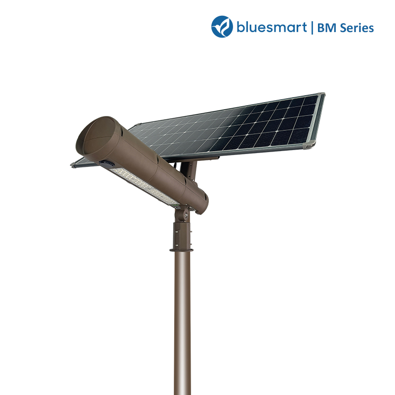 60W/80W All in One Outdoor Solar Powered LED Sensor Street Light