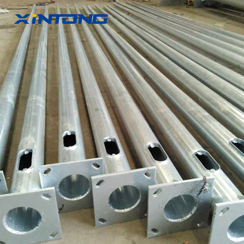 Xintong Hot DIP Galvanized Round Outdoor Street Lighting Pole Price