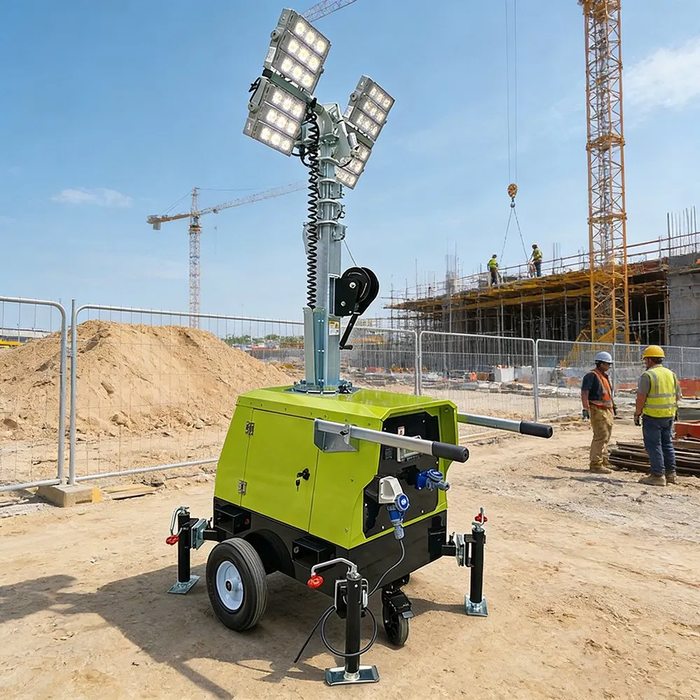 Telescopic Mast Tower for Adjustable Height Needs