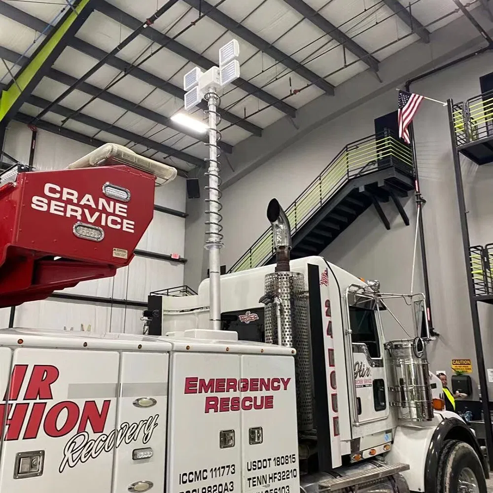 Senken 1.8m High Series Telescopic High Mast Illumination Spot Light Tower