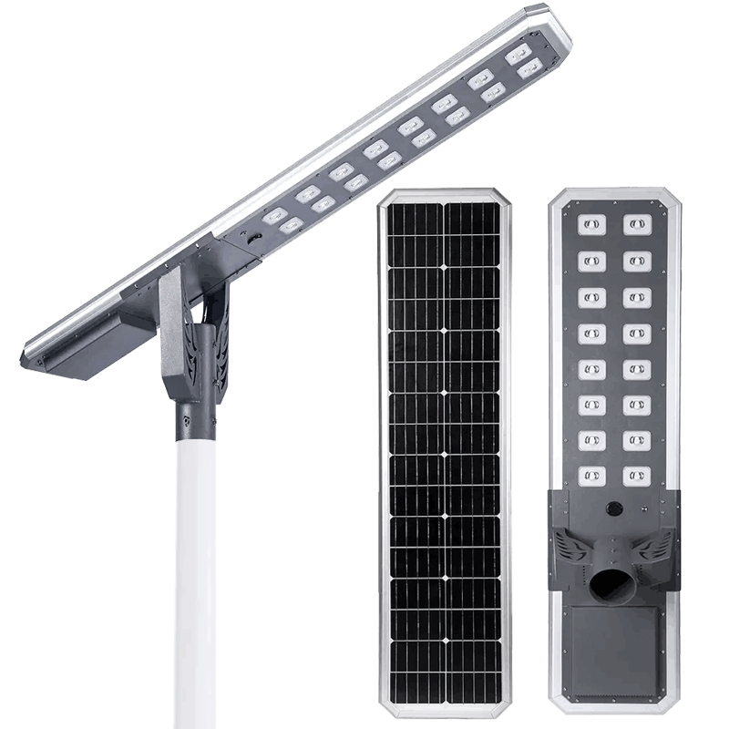 Powerful LiFePO4 Battery 60W 70W LED Solar Powered Street Light LED Outdoor Lights Dusk to Dawn Germany for Outdoor Environment