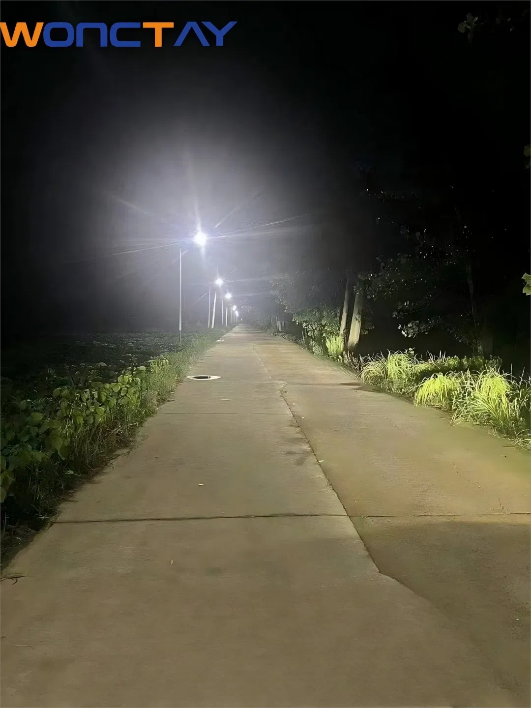 Aluminum Alloy Wonctay Carton Box 640*250*70mm Solar Lamp Outdoor Lights