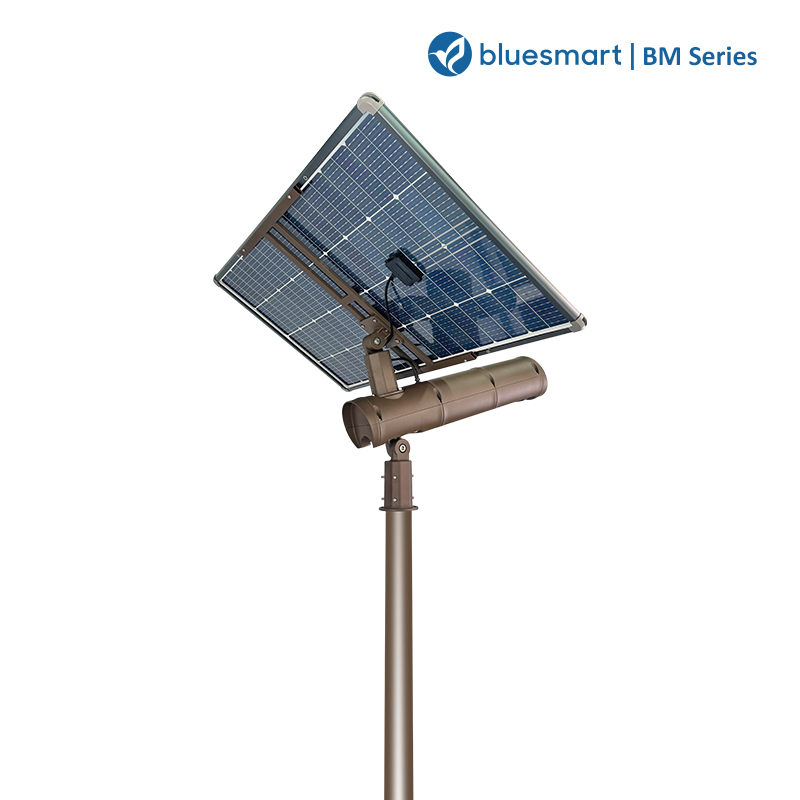 60W/80W All in One Outdoor Solar Powered LED Sensor Street Light