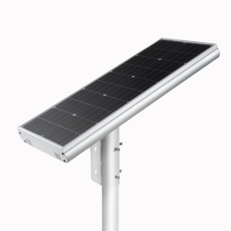 Outdoor Solar Street Light Pole LiFePO4 Battery Overcharge Protection Solar Powered Road Light