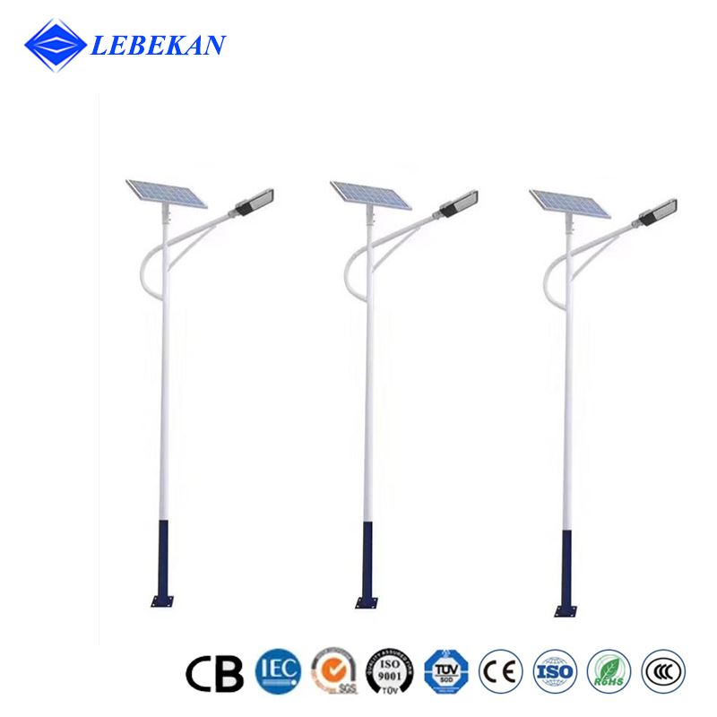 IP65 Waterproof Separate Solar Street Light with LiFePO4 Battery 30W to 200W Dusk to Dawn &amp; Motion Sensor for Road, Garden, Parking Lot 10-Year Warranty