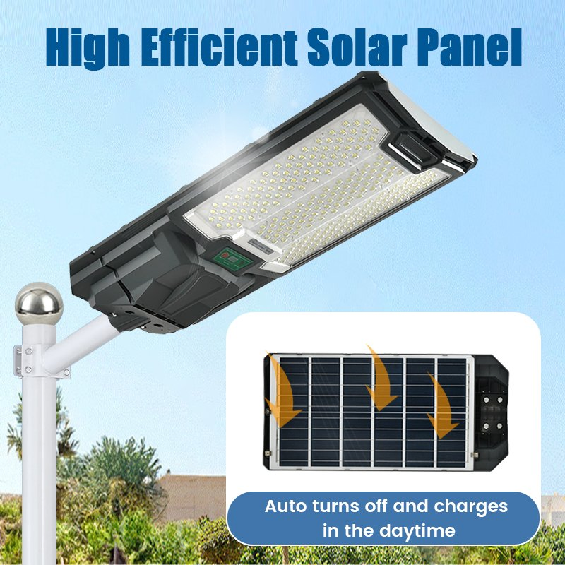 High Brightness IP65 Outdoor Waterproof Integrated All-in-One Solar LED Street Lamp 50W-1000W for Road Use