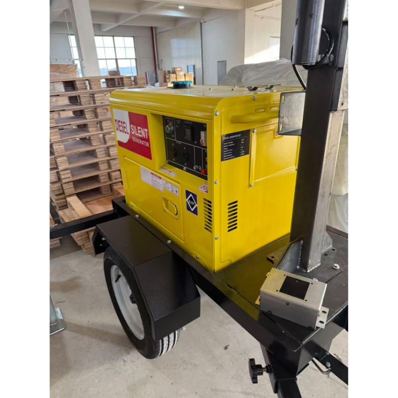 Factory Price Lighting Silent Generator Emergency Cummins Engine Diesel Portable Mobile Tower