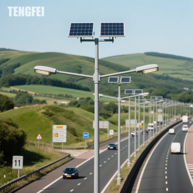 MPPT Charge Controller LED Road Lamp for Waterproof Highway