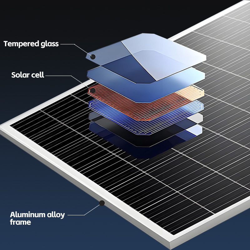 32700 Grade Battery Aluminum Solar Split Outdoor LED Highway Light for Port Areas