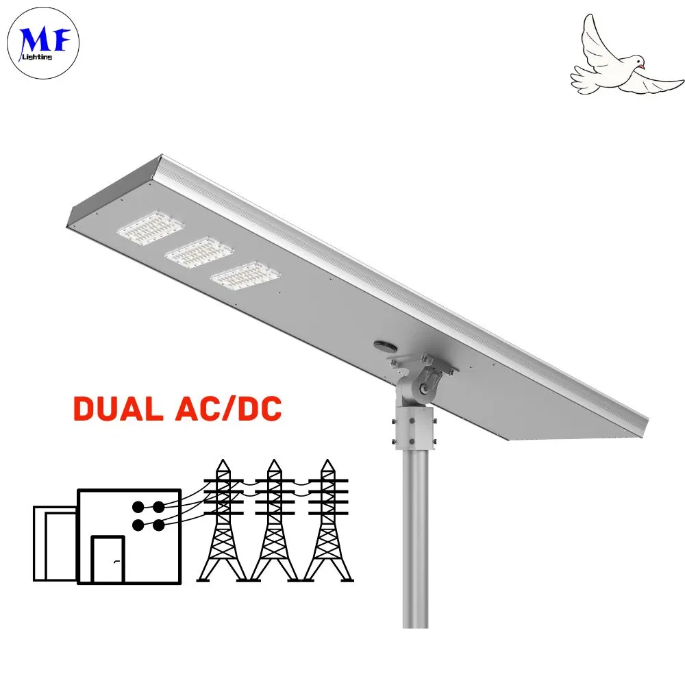 Factory Price MPPT Charge Controller 40W 50W 60W Outdoor IP66 LED Solar Street Lamp Light for Garden Residential Area