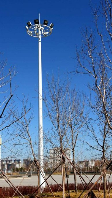 IP66 Waterproof Factory Price 30m Airport High Mast Tower Pole with LED Flood Lightging