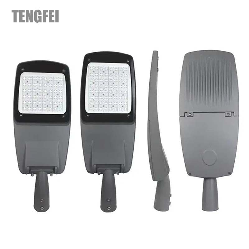 Public Luminaires for Outdoors Highway Road Lighting 100W IP66 Waterproof SMD LED Street Lights Head Die Casting Aluminum