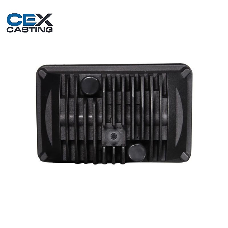 OEM Aluminum/Zinc/Zamark/Stainless Steel/Iron/Bronze/Aluminium Die/Squeeze Casting/Sand/Investment Casting LED Floodlight Housing for Machinery/Auto Parts/Pump