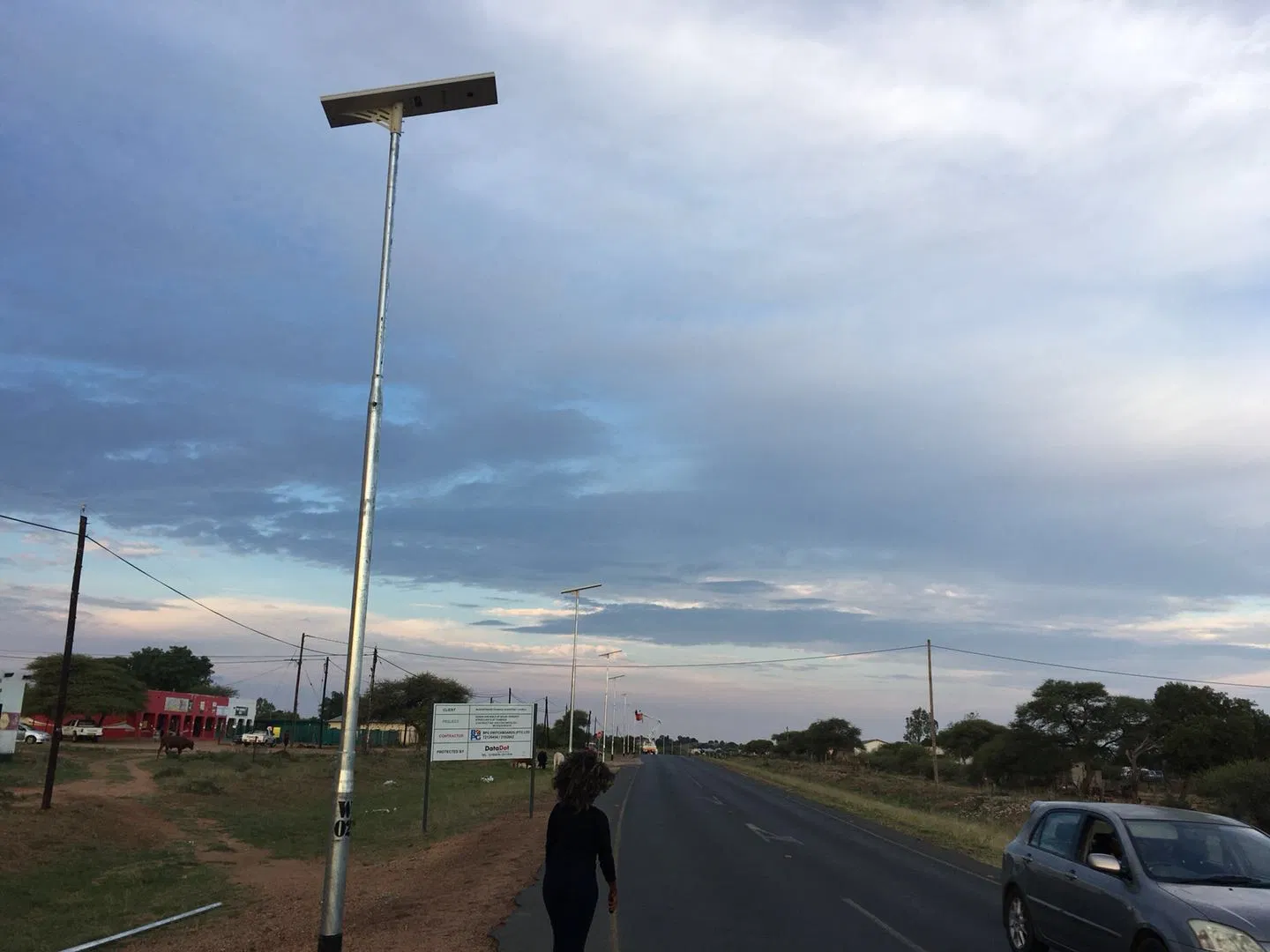 5 Years Warranty 80W Outdoor All in One Integrated LED Solar Street Lamp