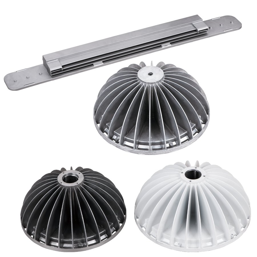 Premium OEM Aluminum Die Casting Flood Light Housing Waterproof LED Fixture Enclosure