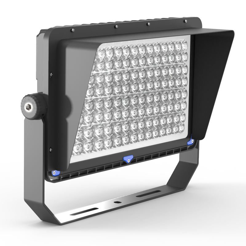 IP66 150lm/W Asymmetric Angle 400W LED Outdoor Stadium Football Field Lighting Flood High Mast Luminaire