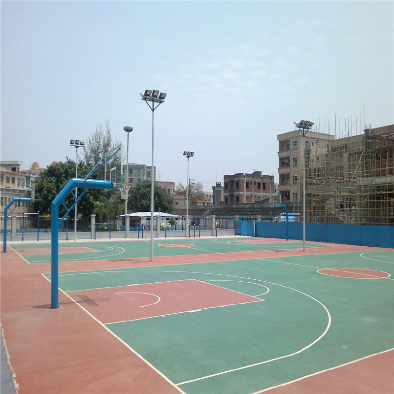 Polygonal LED High Mast Tower with Metal Halide Lamp