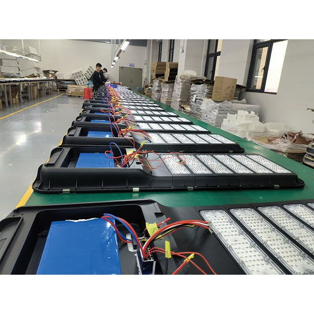 Solar Powered Street Light LiFePO4 Deep Cycle Battery Solar Light for Outdoor Long-Term Use