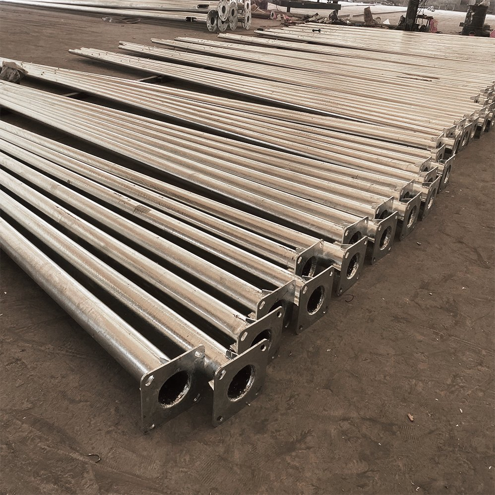 Durable 6-12m Hot-DIP Galvanized Street Lighting Pole for Outdoors
