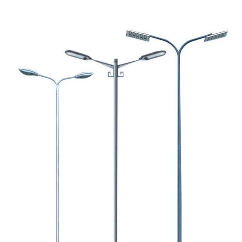 Outdoor Hot DIP Galvanized 5m-12m Road Lighting Pole with Arm