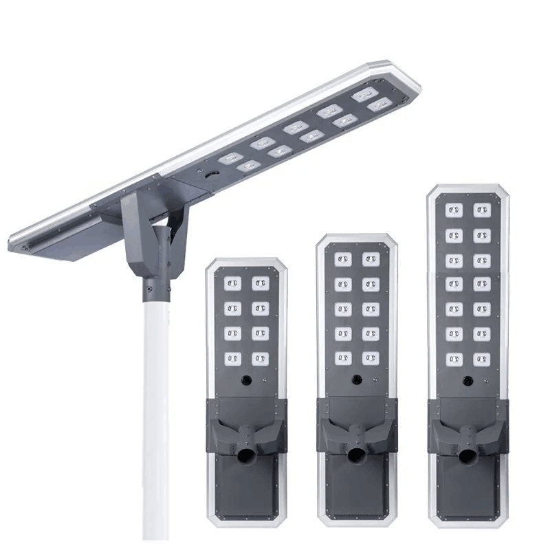 Powerful LiFePO4 Battery 60W 70W LED Solar Powered Street Light LED Outdoor Lights Dusk to Dawn Germany for Outdoor Environment