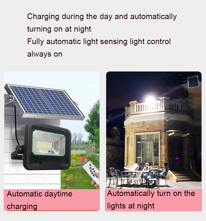 Energy Saving Wholesale Price Waterproof Outdoor 200W Solar Powered LED Flood Light