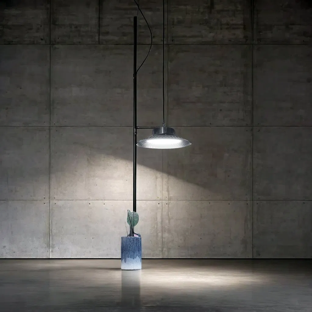 LED High Bay Light Solar Hanging Lights for Gardens and Corridors