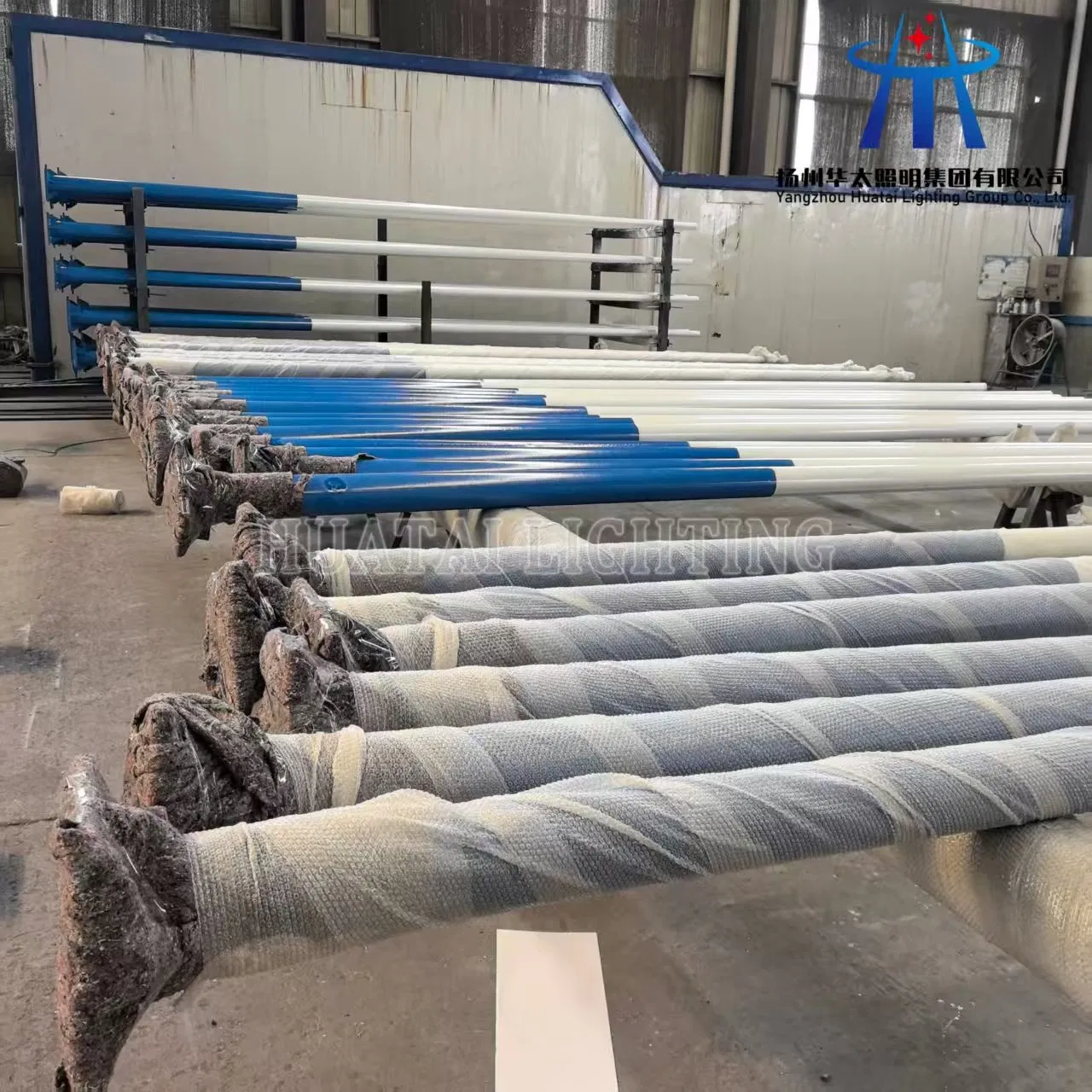 Cheap Hot DIP Galvanized Steel Outdoor Lamp Poles for Street Road Country Lighting