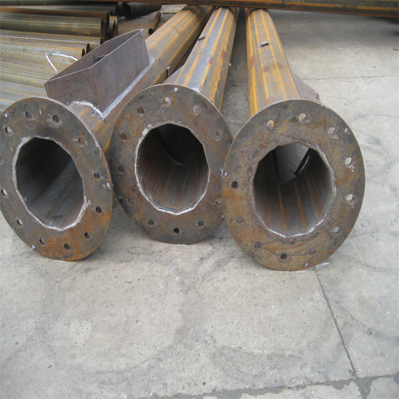 25m Stadium High Mast Light Pole Tower with Lifting System